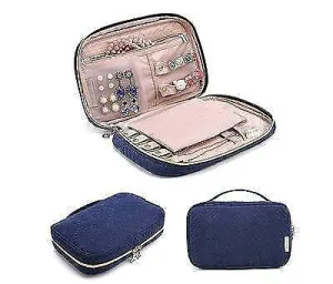 Color: COBALT BLUE - Nomad Jewelry And Accessory Pouch