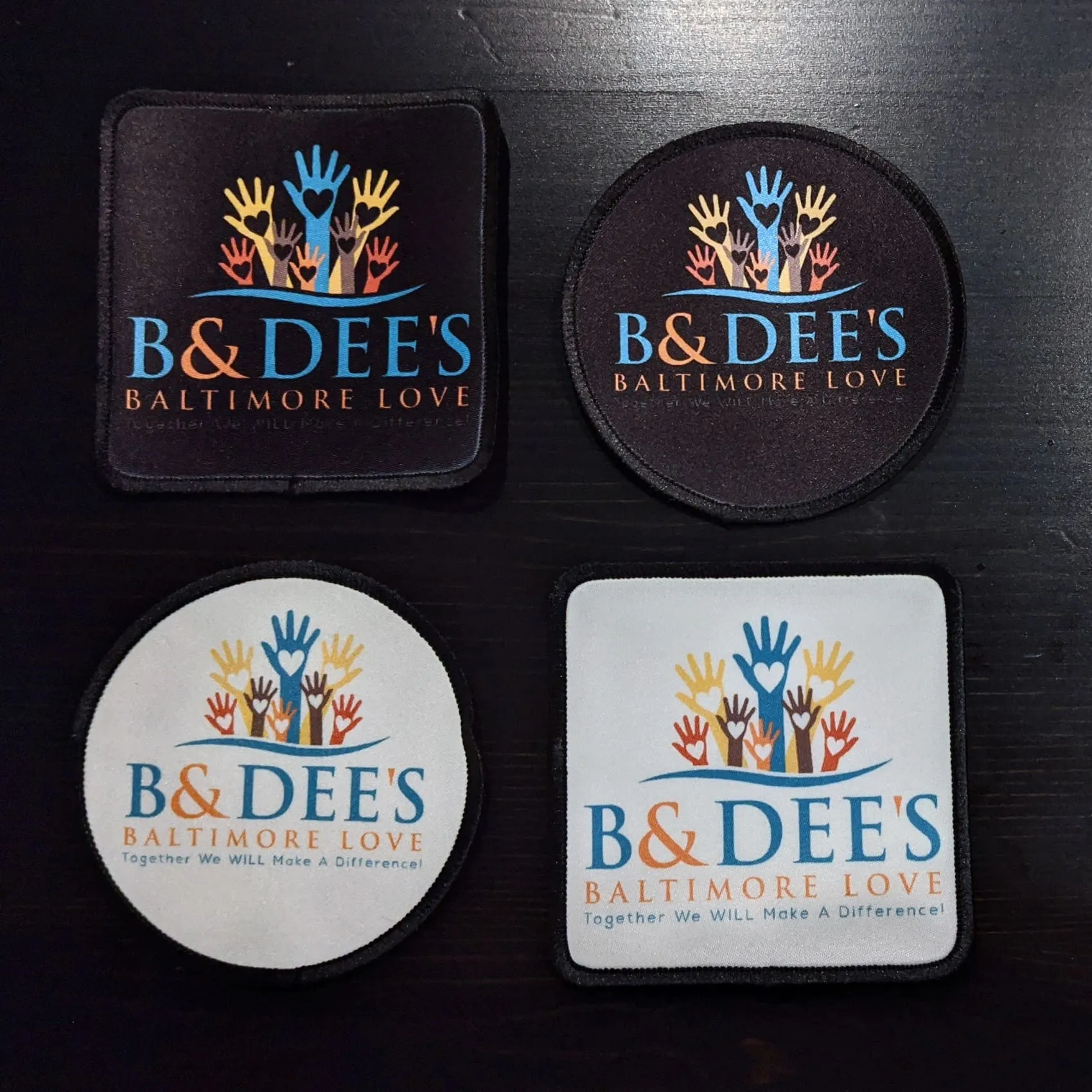 Color Patch with Adhesive