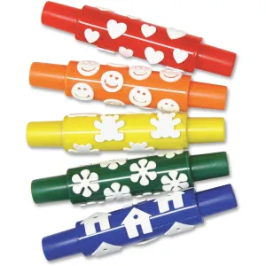 Creativity Street Set A Foam Pattern Rolling Pins