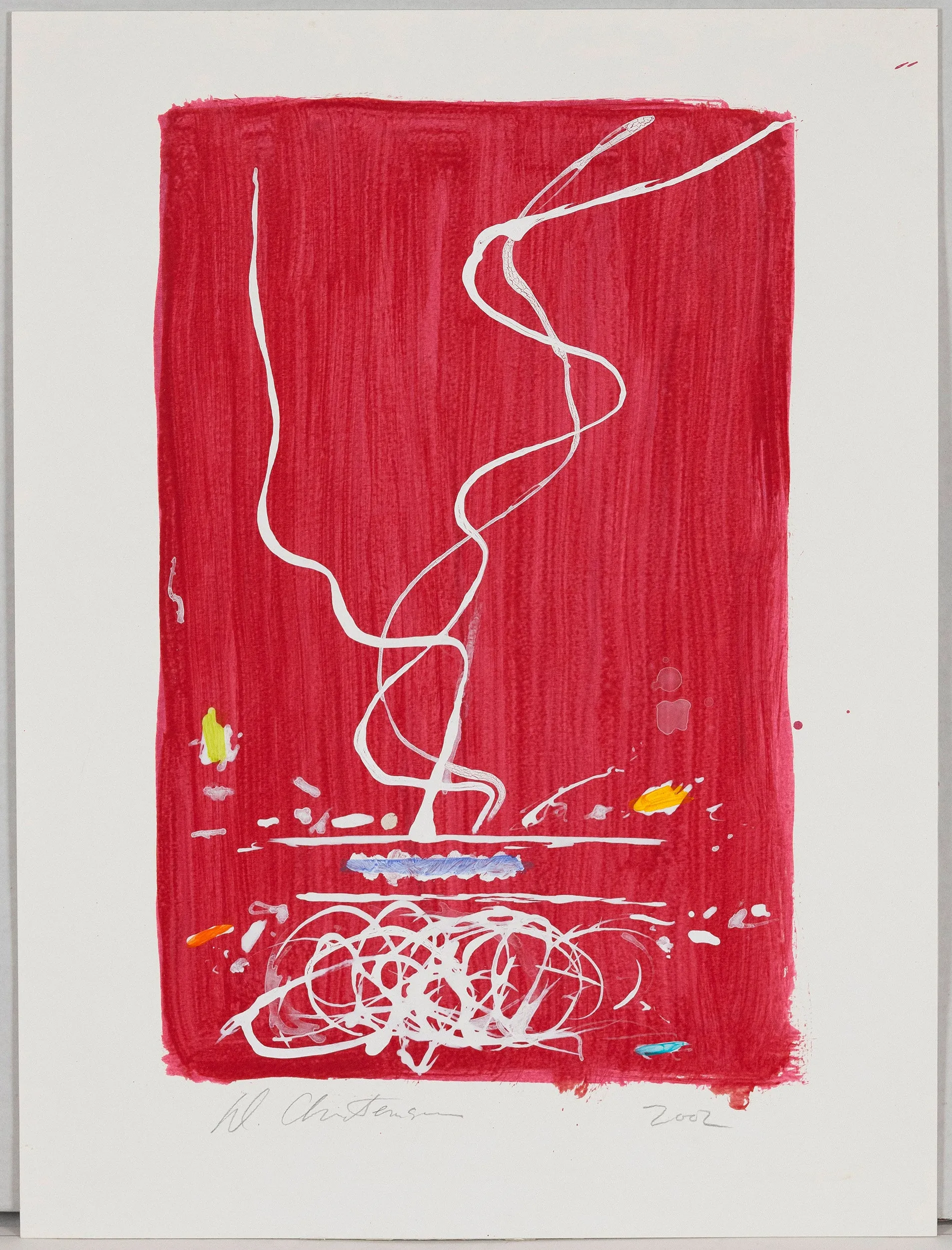 DAN CHRISTENSEN "PUSH", 2002