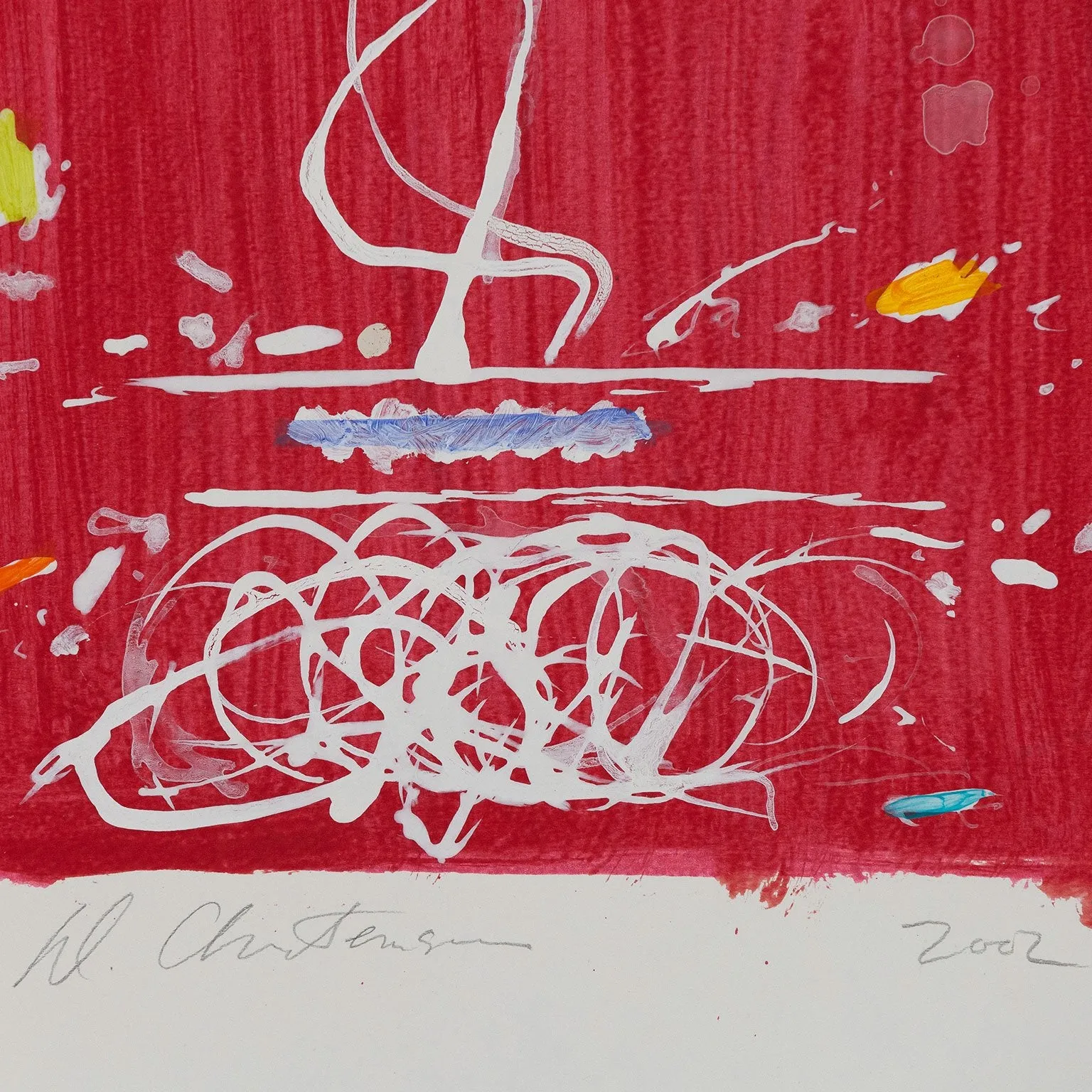 DAN CHRISTENSEN "PUSH", 2002