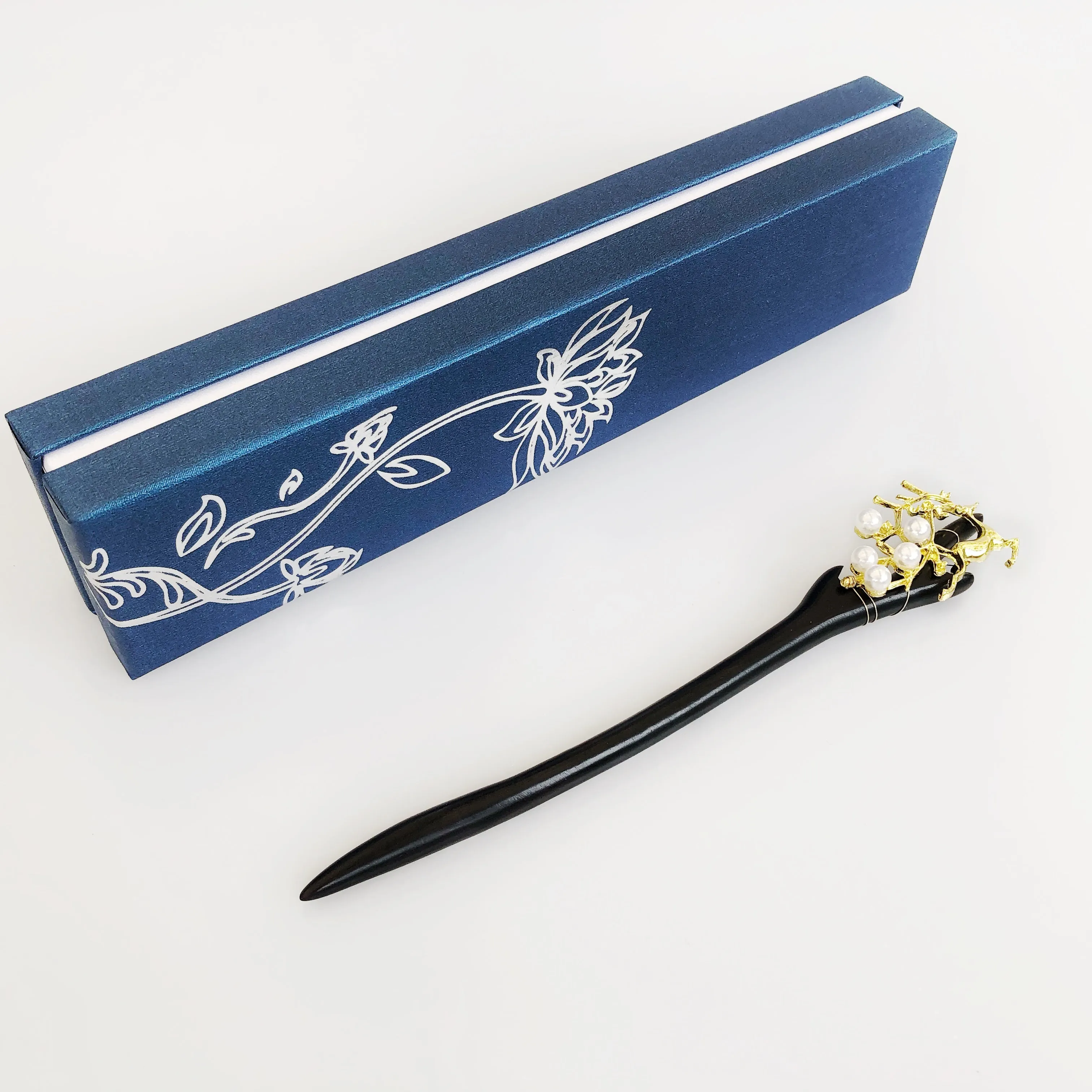 Deer Wood Hair Stick