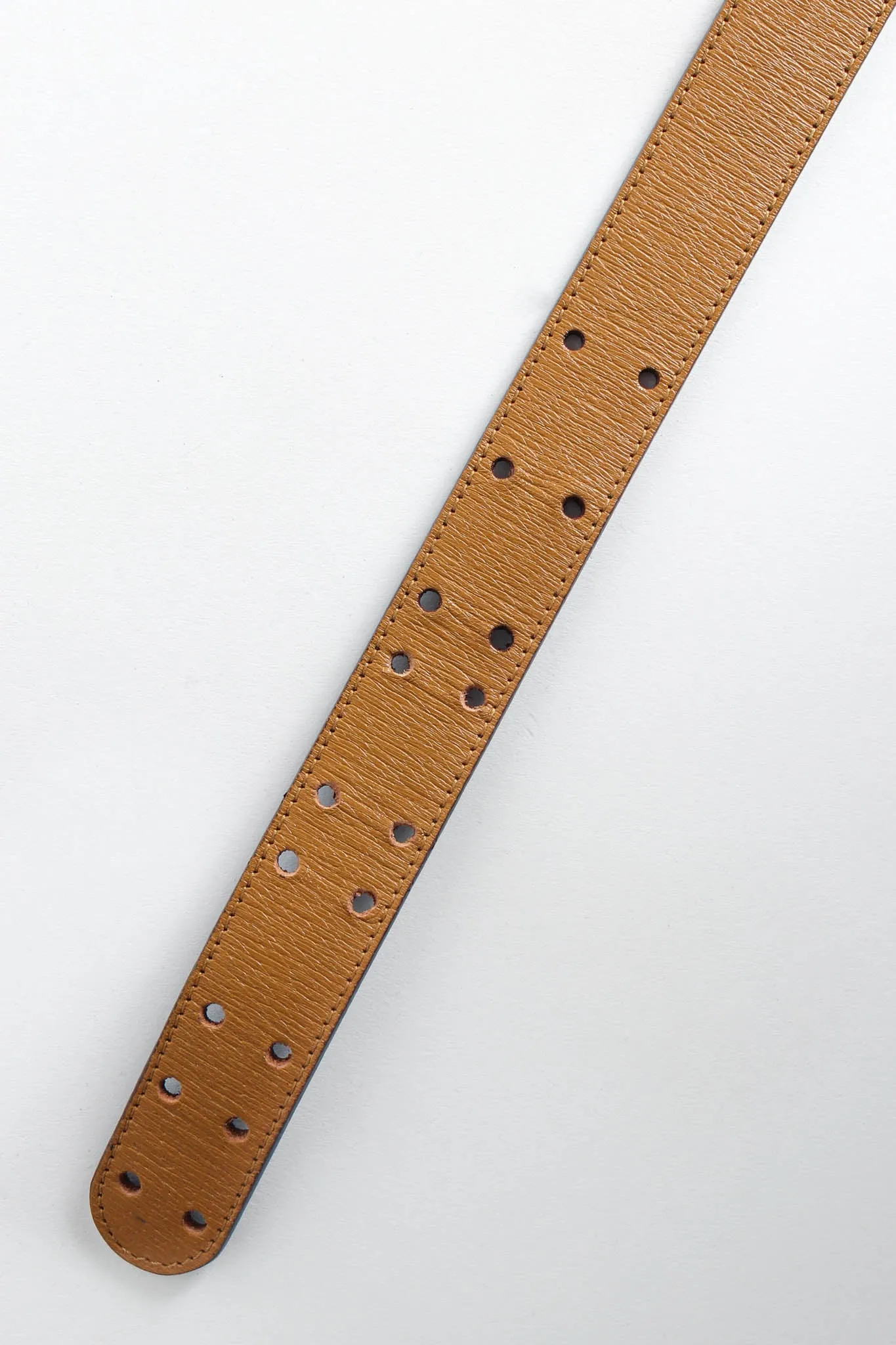 Dionysus Double Dragon Leather Belt