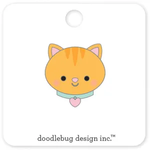 Doodlebug - Pretty Kitty - Collectable Pins - Muffin / 8123
