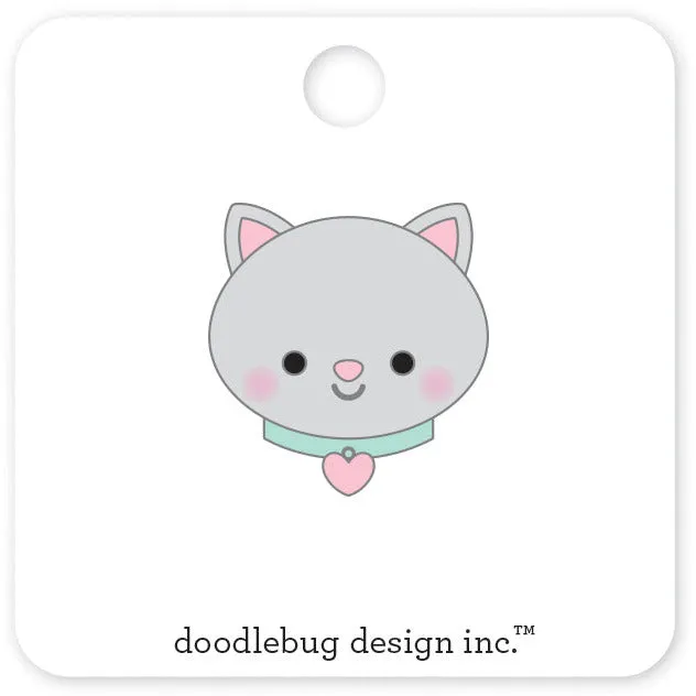 Doodlebug - Pretty Kitty - Collectable Pins - Pepper / 8124