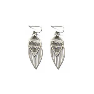 Double Leaf Earring