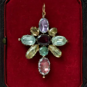 Early 19th Century Harlequin Pendant