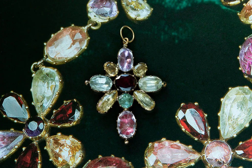 Early 19th Century Harlequin Pendant