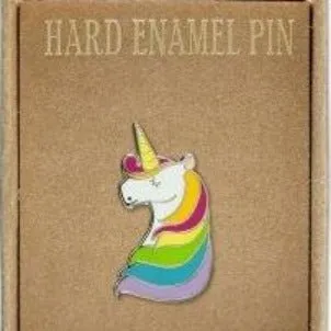Enamel Unicorn Pin