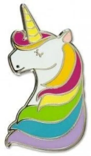 Enamel Unicorn Pin
