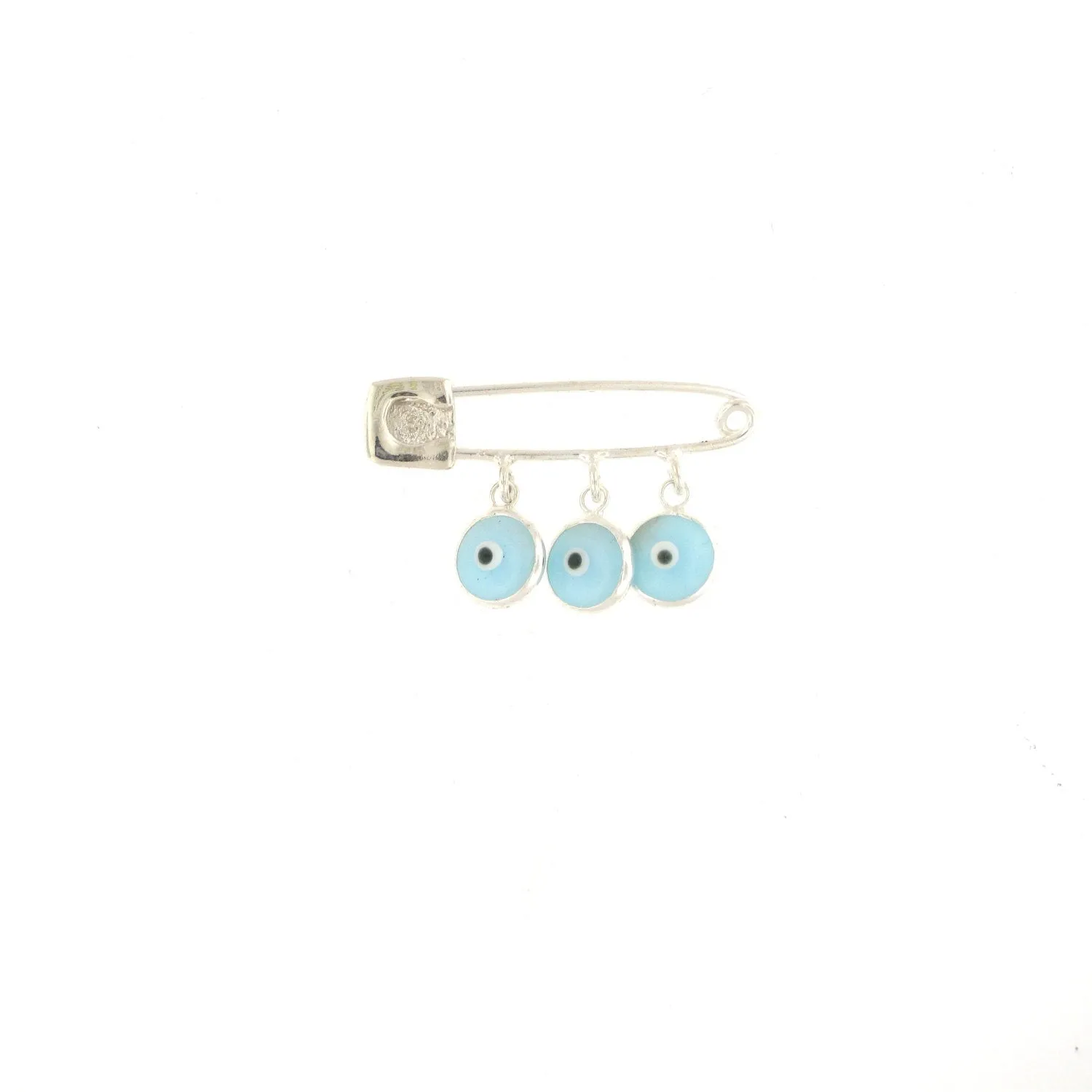 Evil Eye Safety Pin