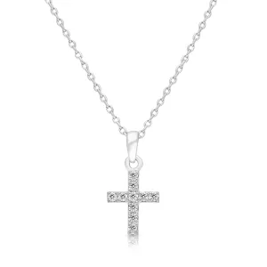 Extra Miniature Cross Pendant - .15 Carat