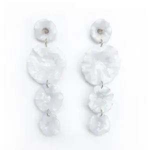 Falling Snow Earrings