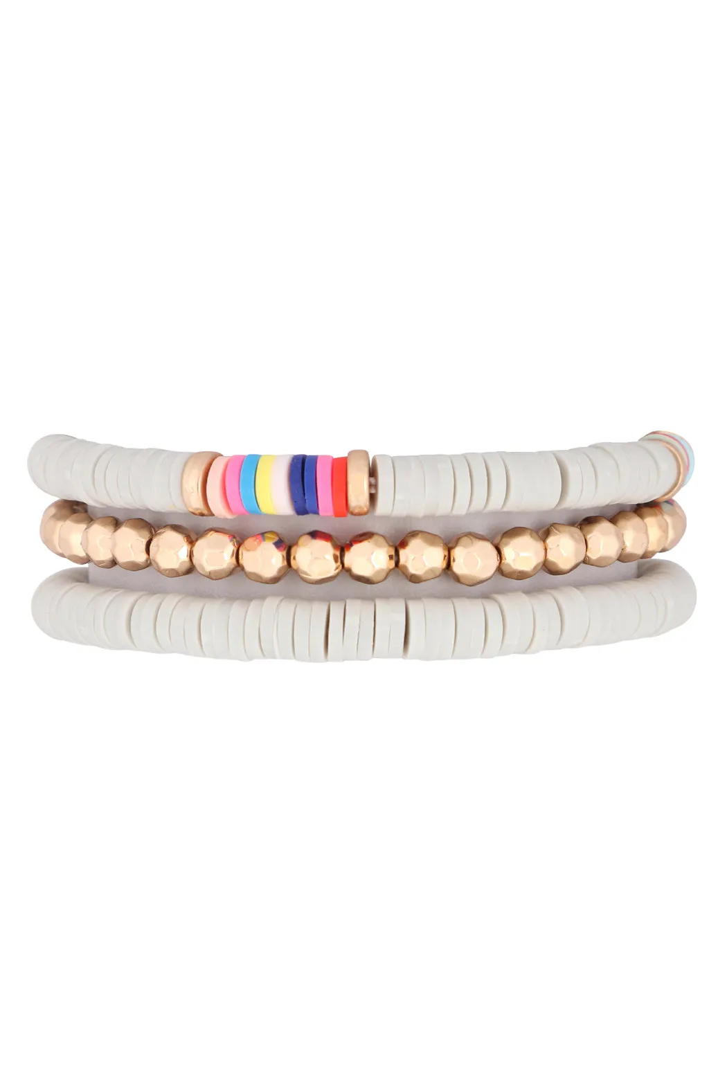 FIMO METAL MULTI ELASTIC BRACELET