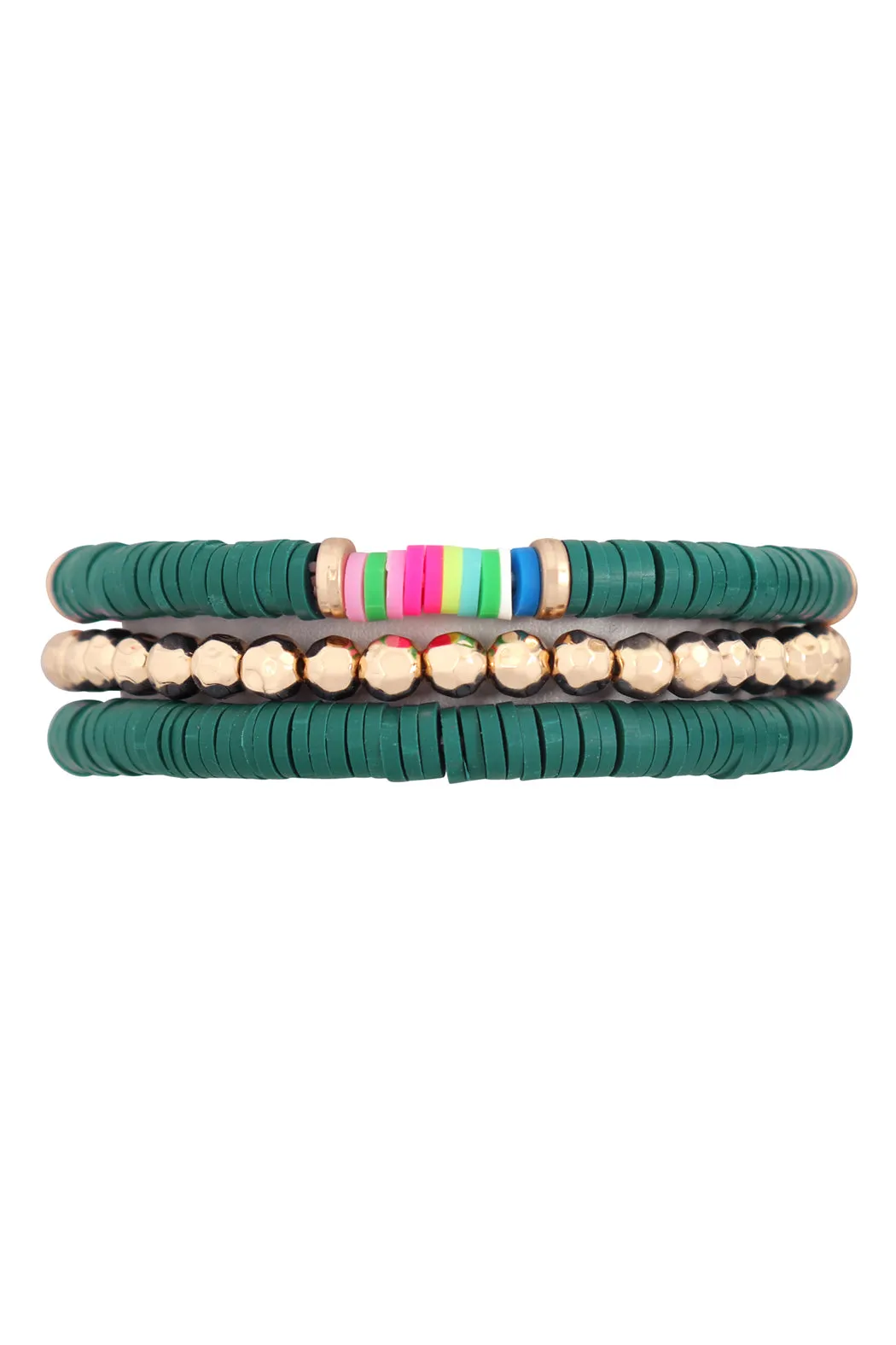 FIMO METAL MULTI ELASTIC BRACELET