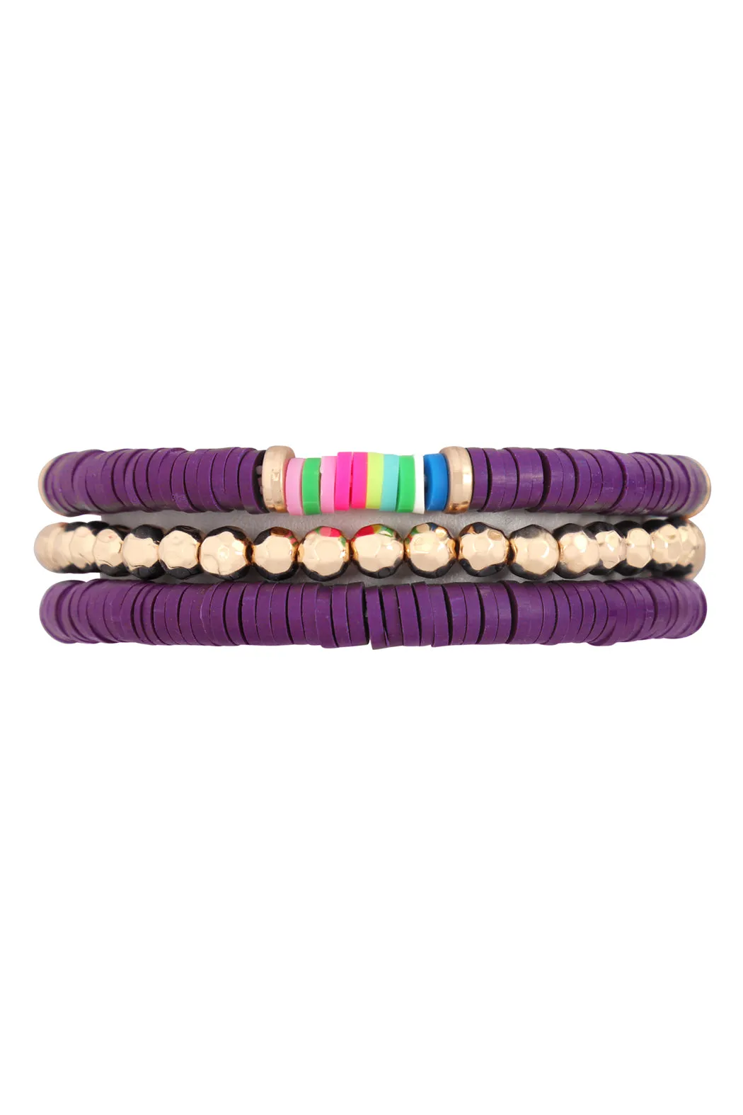 FIMO METAL MULTI ELASTIC BRACELET