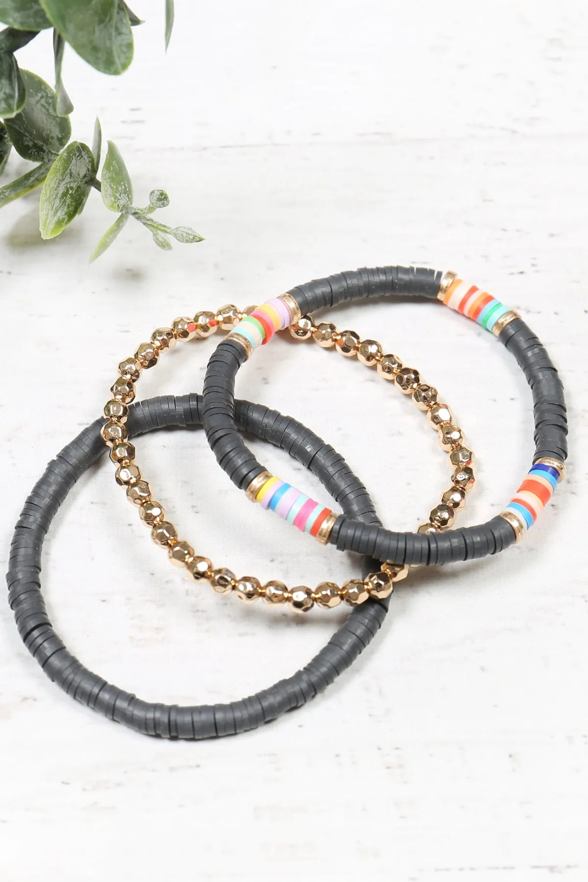FIMO METAL MULTI ELASTIC BRACELET