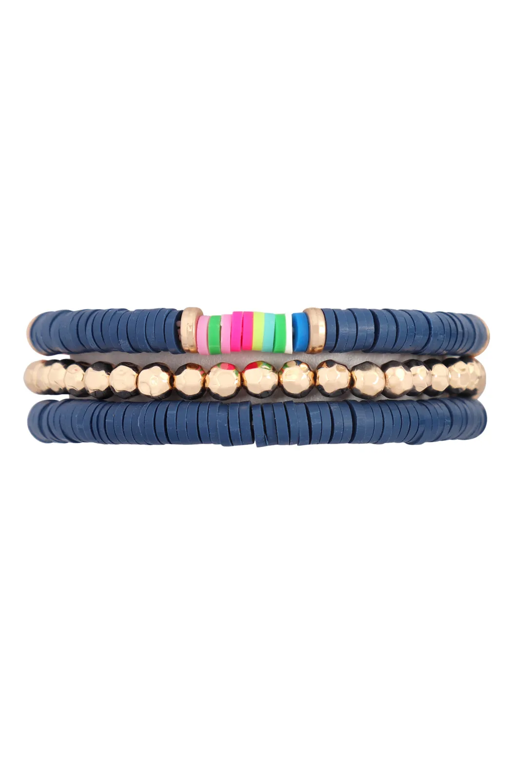 FIMO METAL MULTI ELASTIC BRACELET