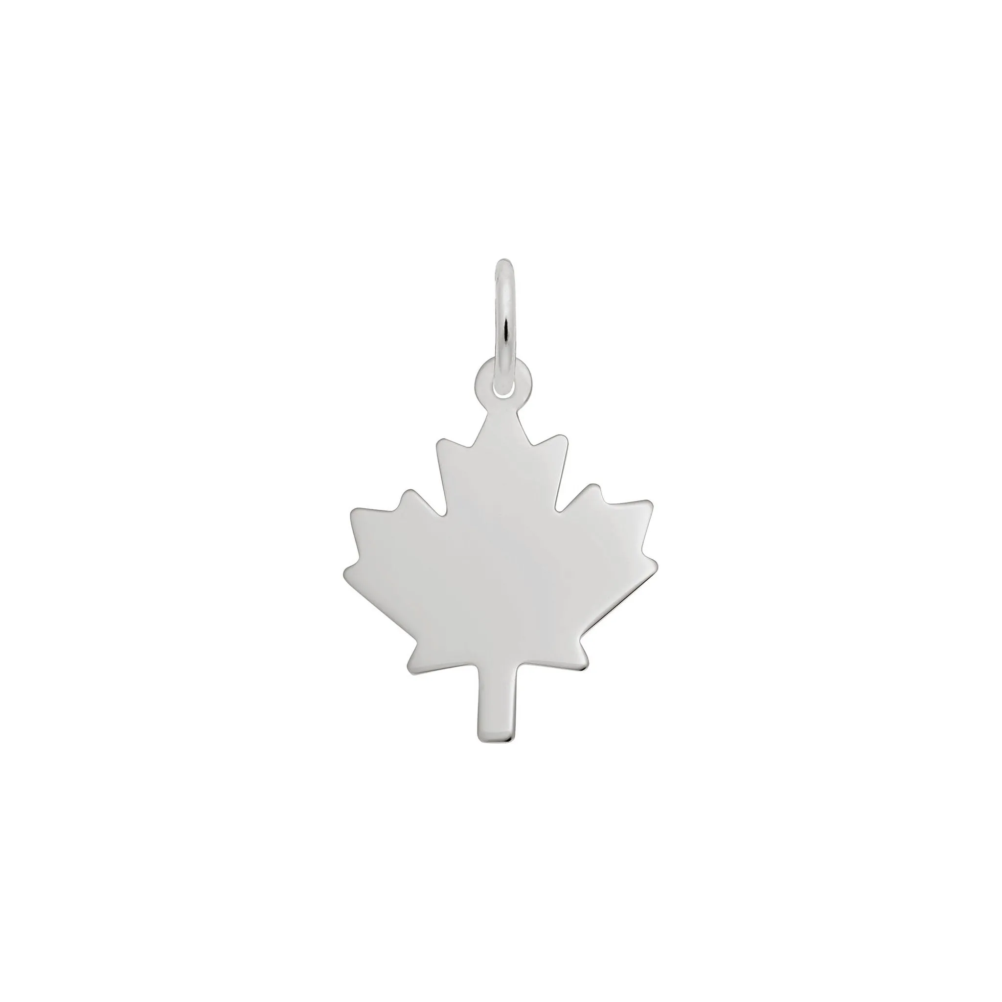 Flat Maple Leaf Charm