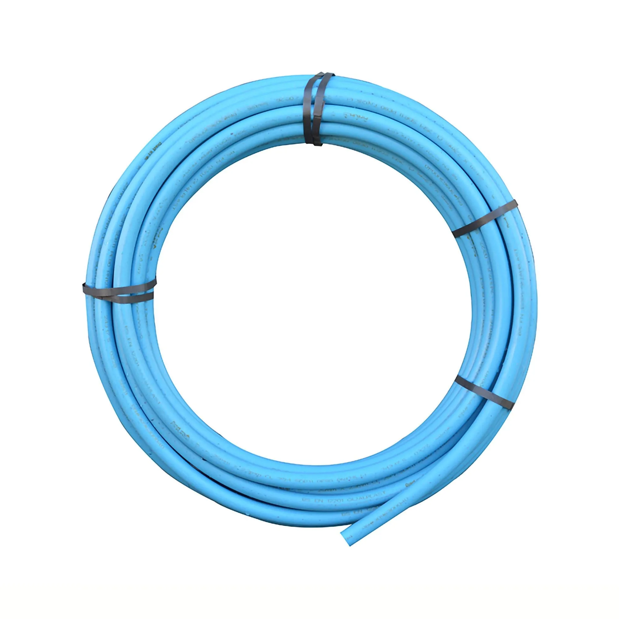FloPlast MDPE Blue Pipe 32mm x 50m Coil