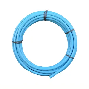 FloPlast MDPE Blue Pipe 32mm x 50m Coil