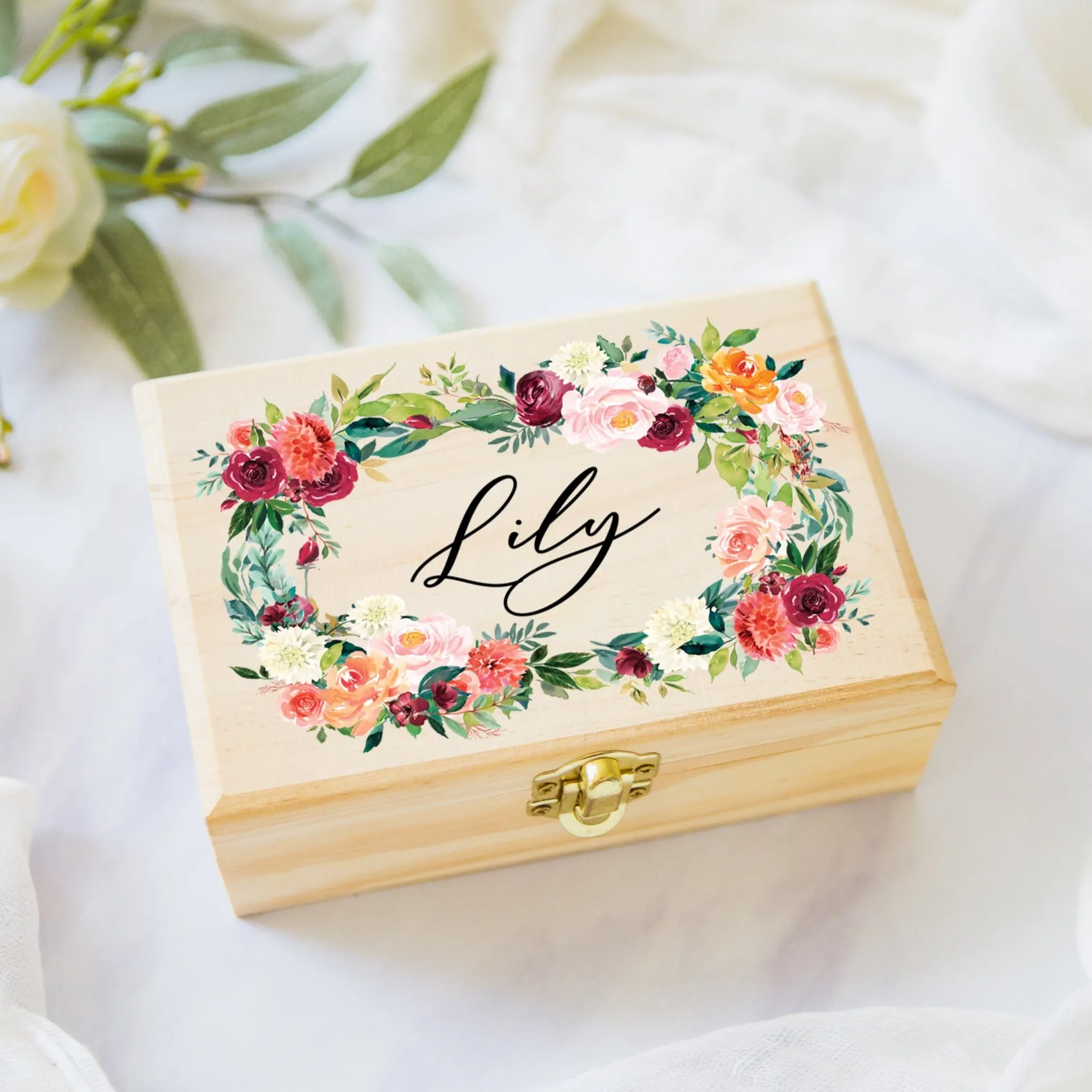 Flower Jewelry Gift Box