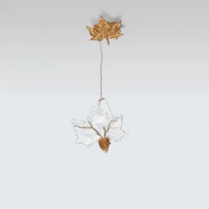 Folio Glass Leaf A Large Pendant