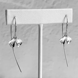 Ginkgo Leaf Earrings