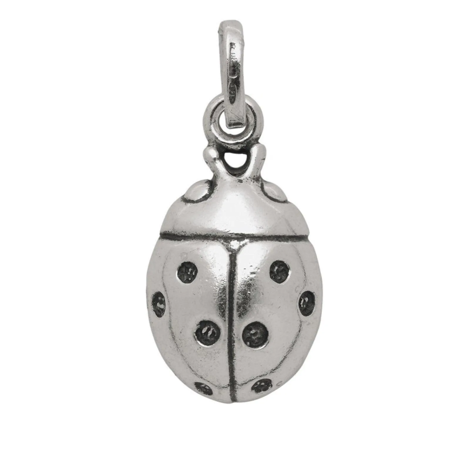Giovanni Raspini silver pendant charm ladybug 6444