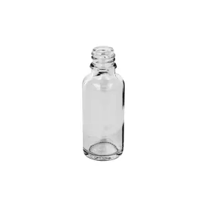 Glass Dropper Bottle with Aluminium Cap