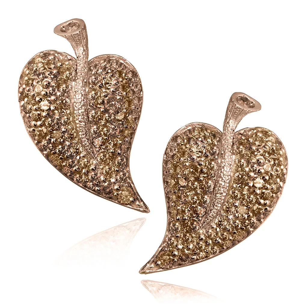 Gold Leaf Earrings