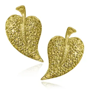 Gold Leaf Earrings