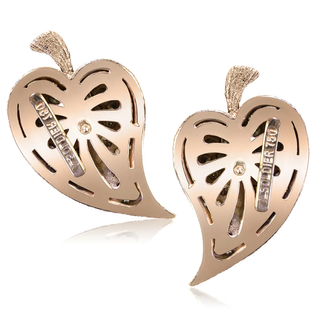 Gold Leaf Earrings