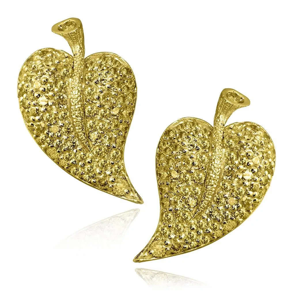 Gold Leaf Earrings