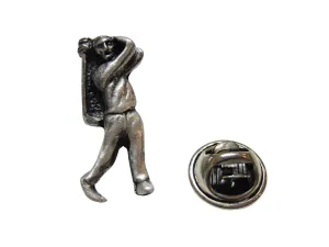 Golfer Lapel Pin