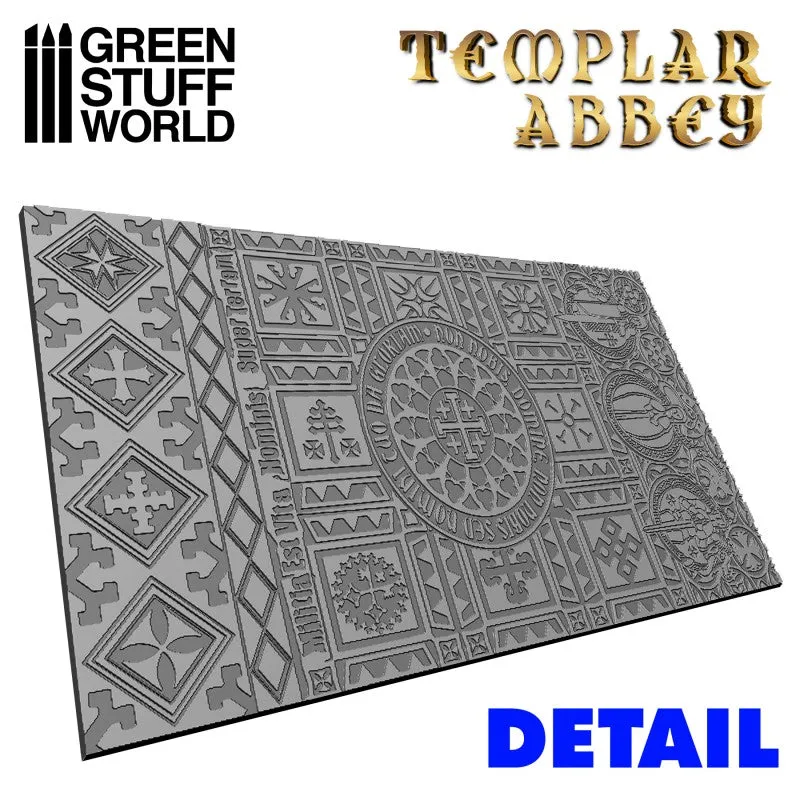 Green Stuff World: Templar Abbey Rolling Pin