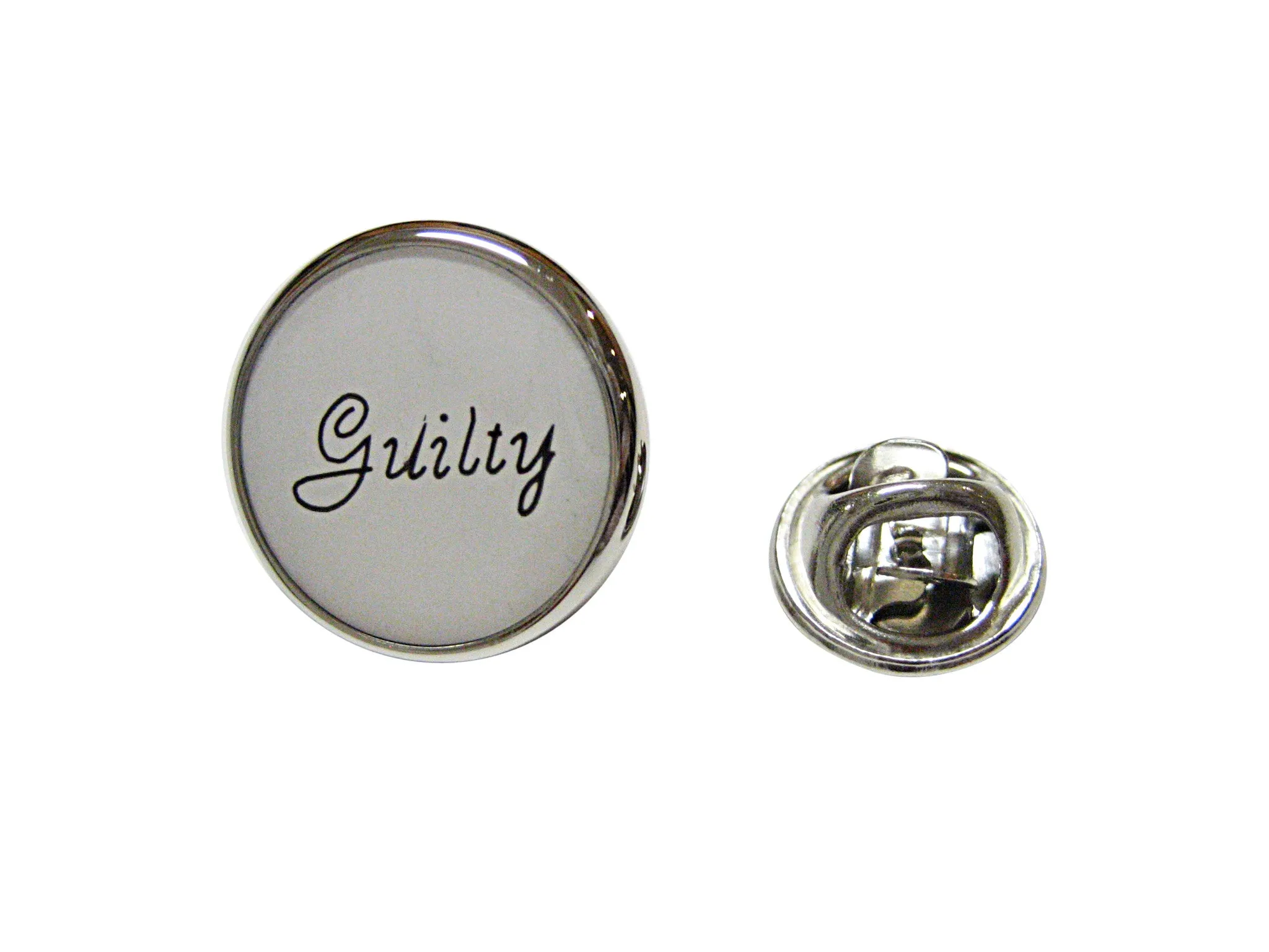 Guilty Law Lapel Pin