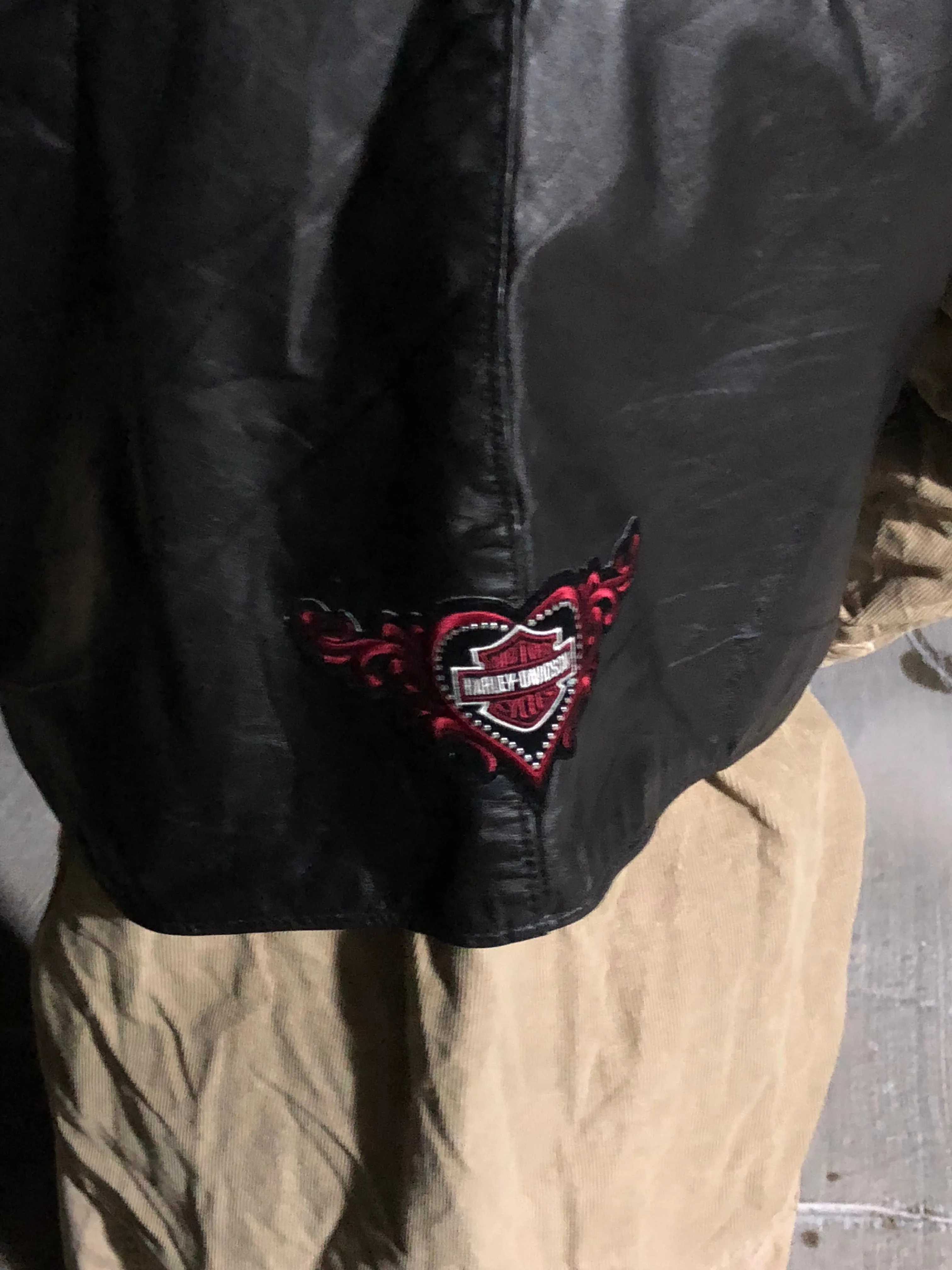 Harley Davidson Biker Vest Size M