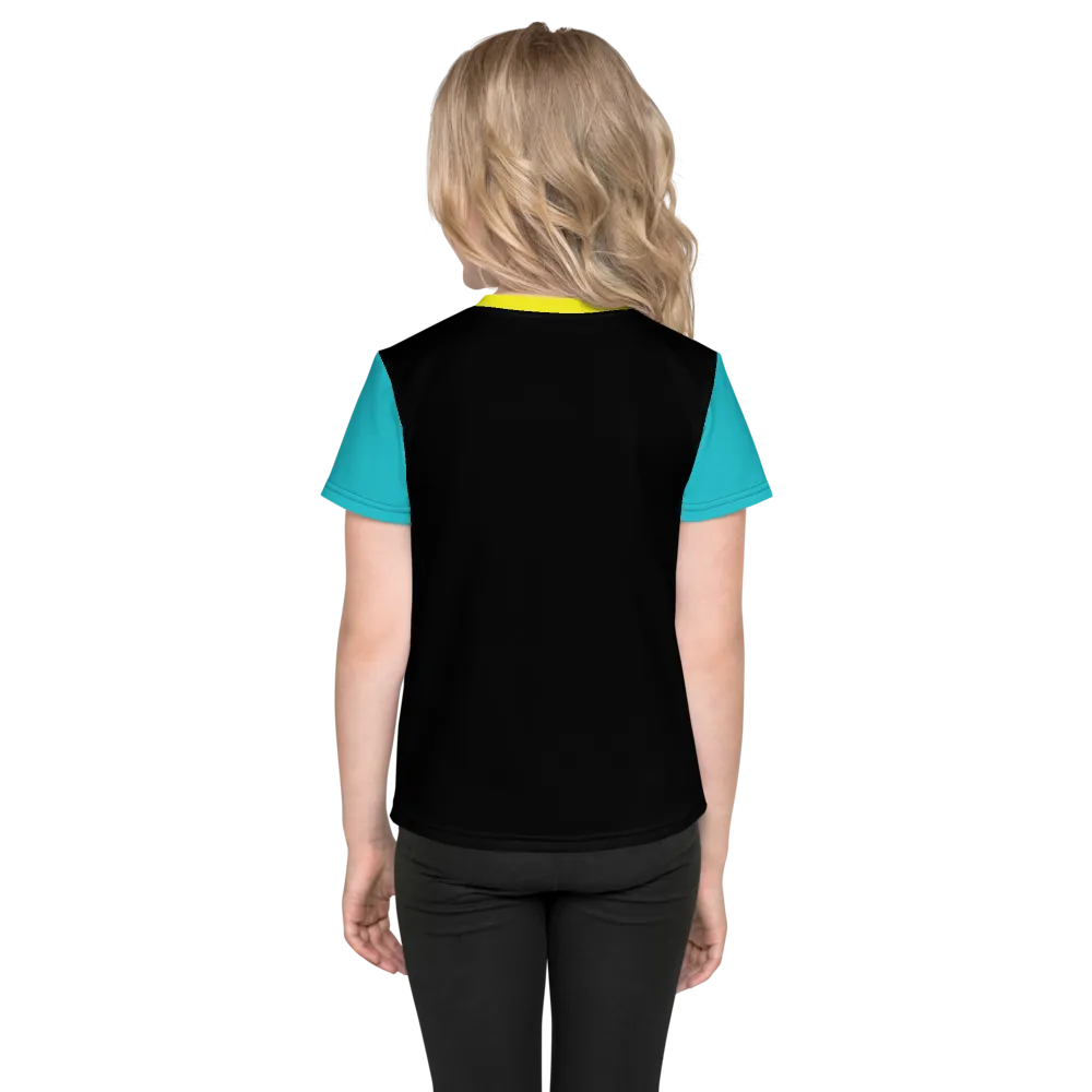 Holding It Together with Pins, Rods & Screws (Color Block Unisex Kids Crew Neck T-shirt)