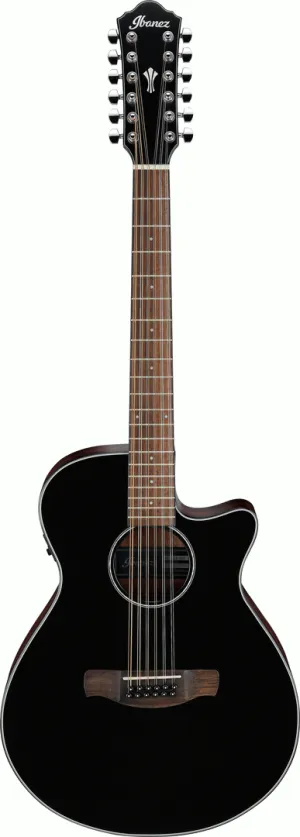 Ibanez AEG5012 BKH 12-String Acoustic Guitar