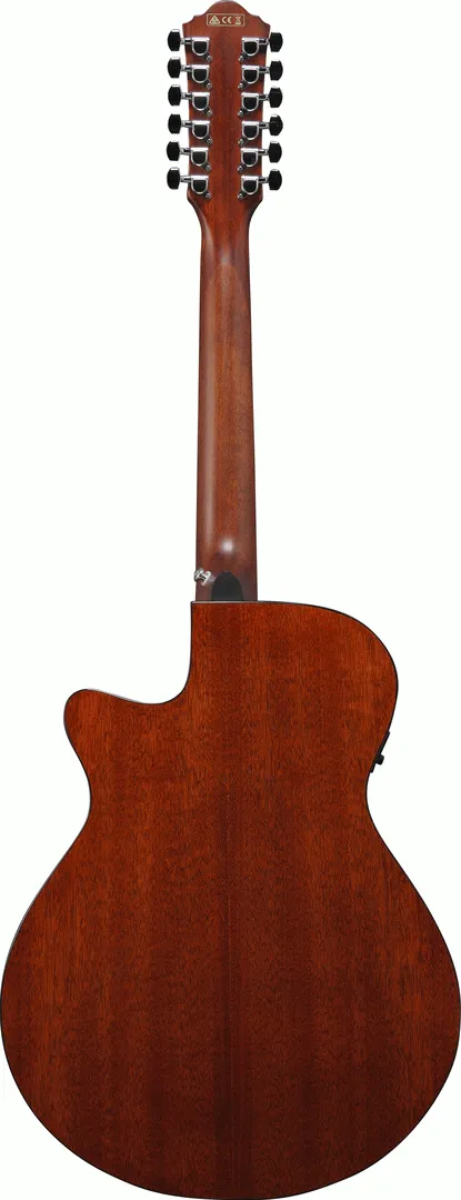 Ibanez AEG5012 BKH 12-String Acoustic Guitar