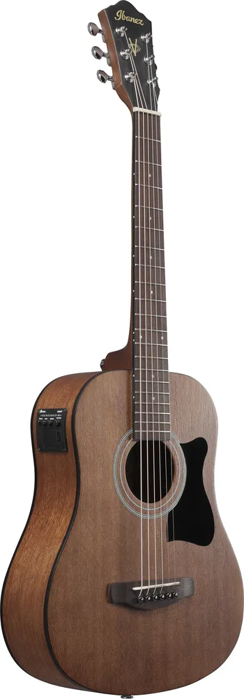Ibanez V44Minie Open Pore Natural Acoustic Guitar with Pickup