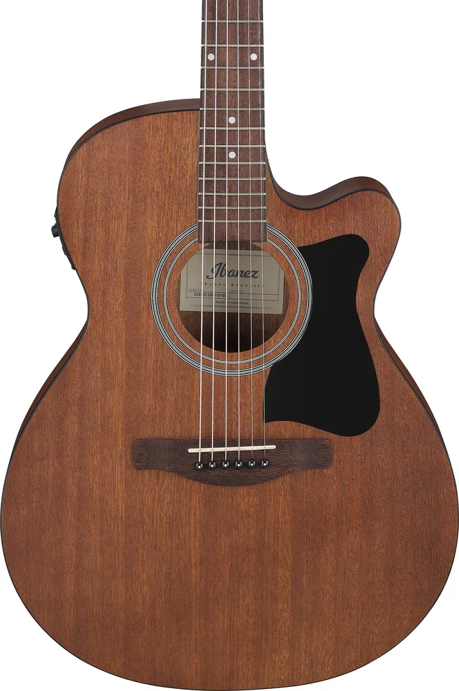 Ibanez VC44CE Open Pore Natural Acoustic Guitar with Pickup