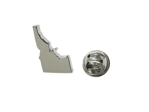 Idaho State Map Shape Lapel Pin