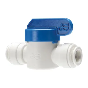John Guest Speedfit Polypropylene Shut Off Valve 3⁄8" x 3⁄8" PPSV041212WP