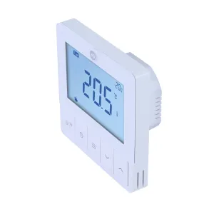 John Guest Speedfit Under Floor Heating 240V Wired Programmable Stat - White JGSTAT4W