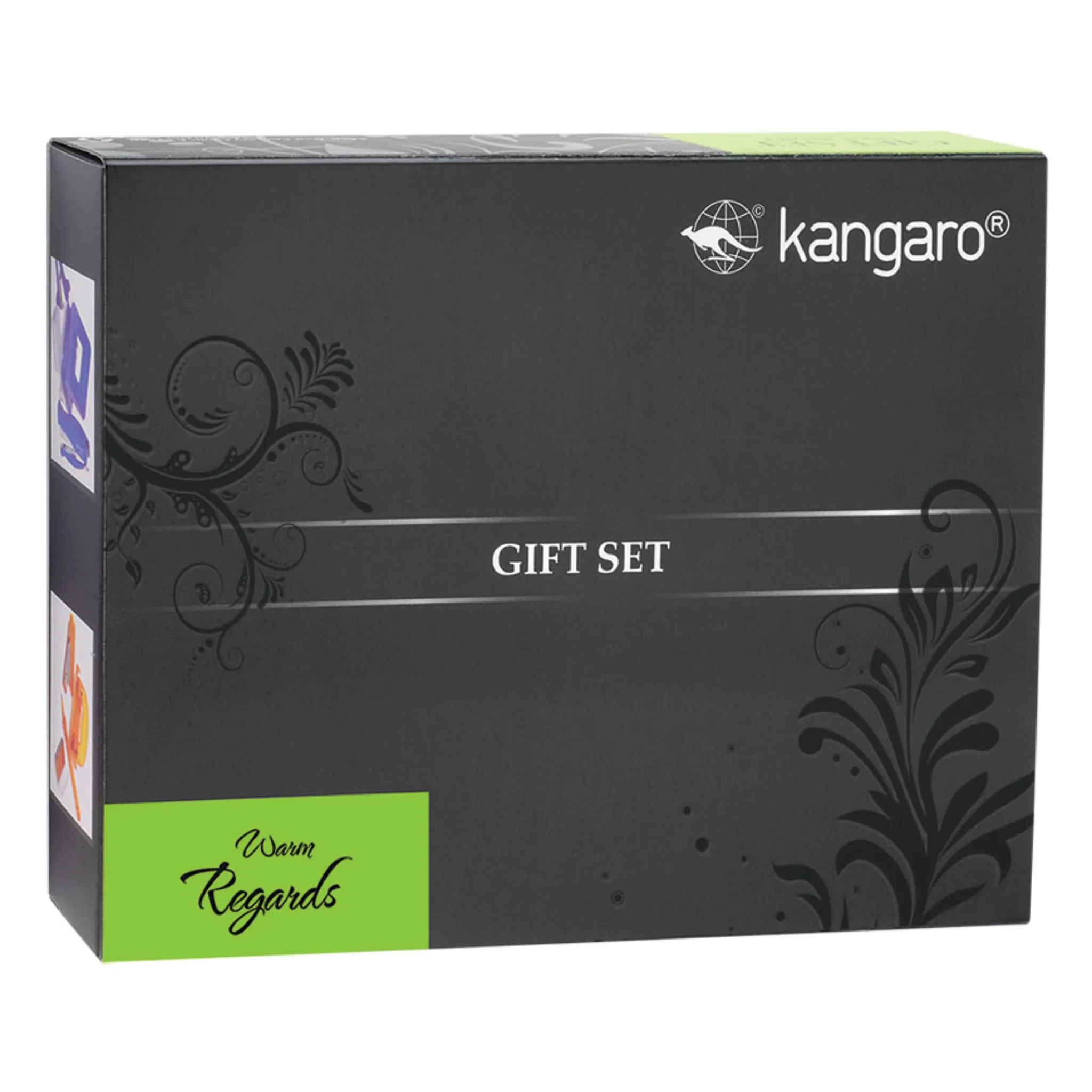 Kangaro Stationery Set SS-T10M, Stapler, Remover, Punch, Tape, Staples
