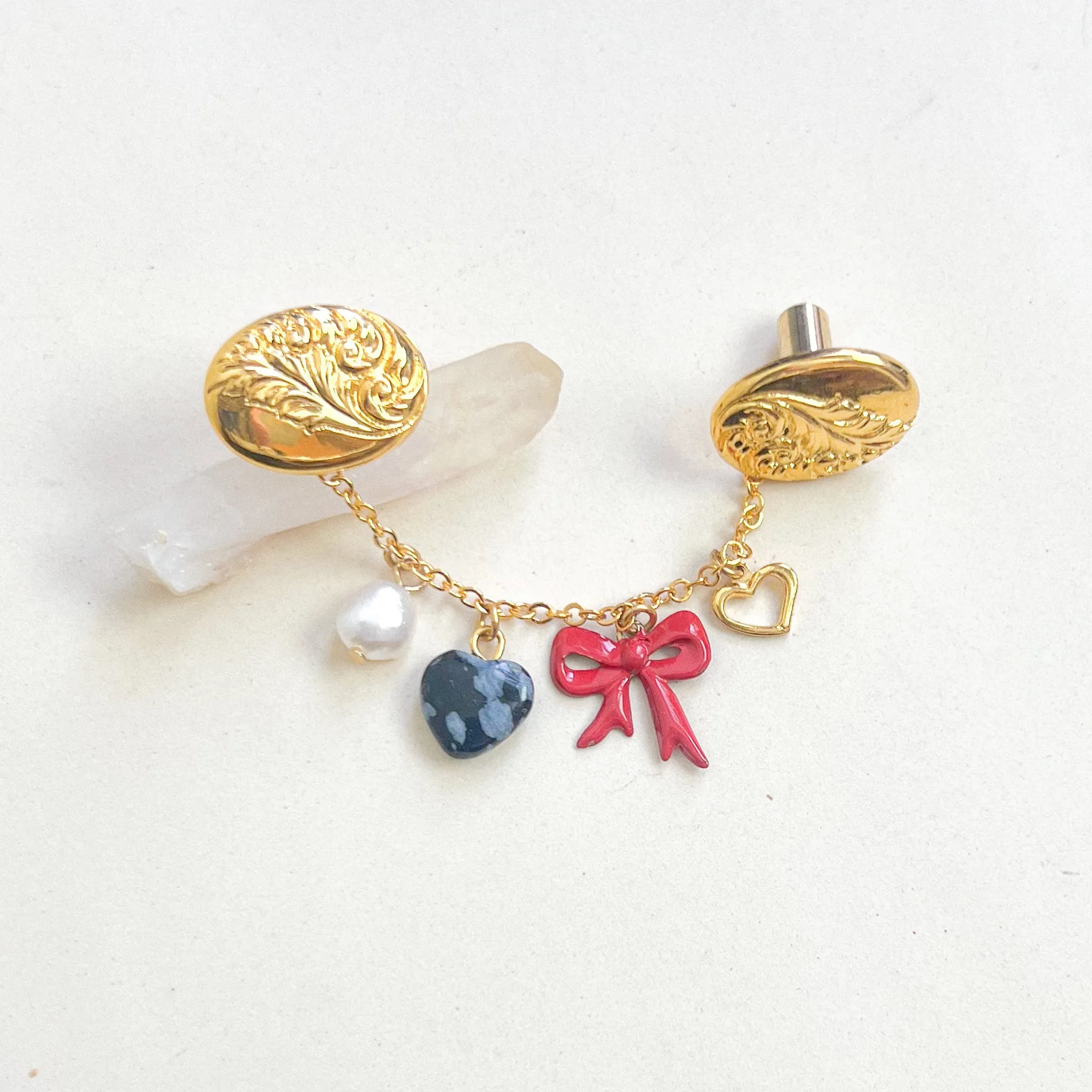 Kate Charms Sweater Pins
