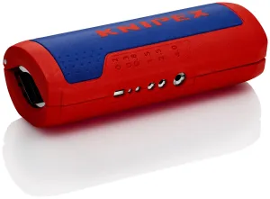 KNIPEX TwistCut Corrugated Pipe Cutter and Wire Stipper 13-32mm Diameter Capacity 100mm 90 22 02 SB