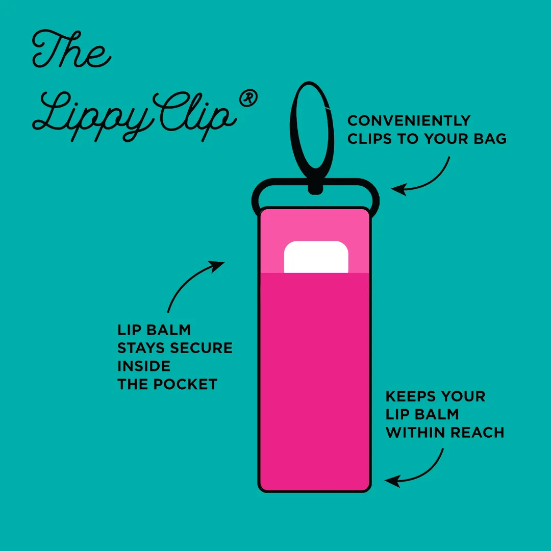 Ladybug Love LippyClip® Lip Balm Holder